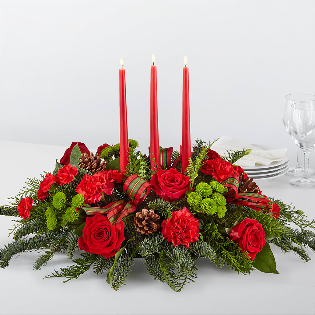 By the Candlelight Centerpiece – Colonial Nursery Garden Center, Ladysmith WI