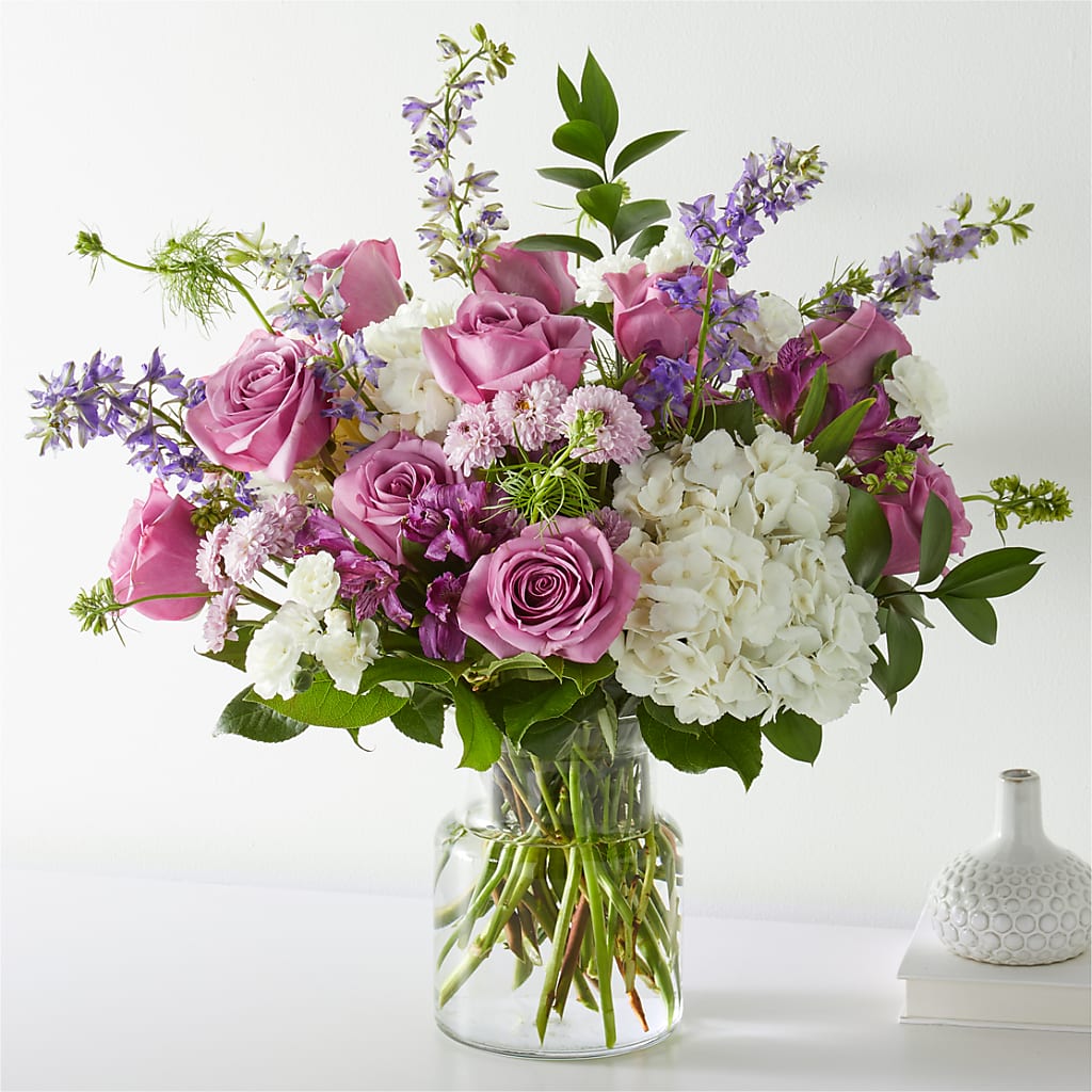 Violet Caress Bouquet – Colonial Nursery Garden Center, Ladysmith WI