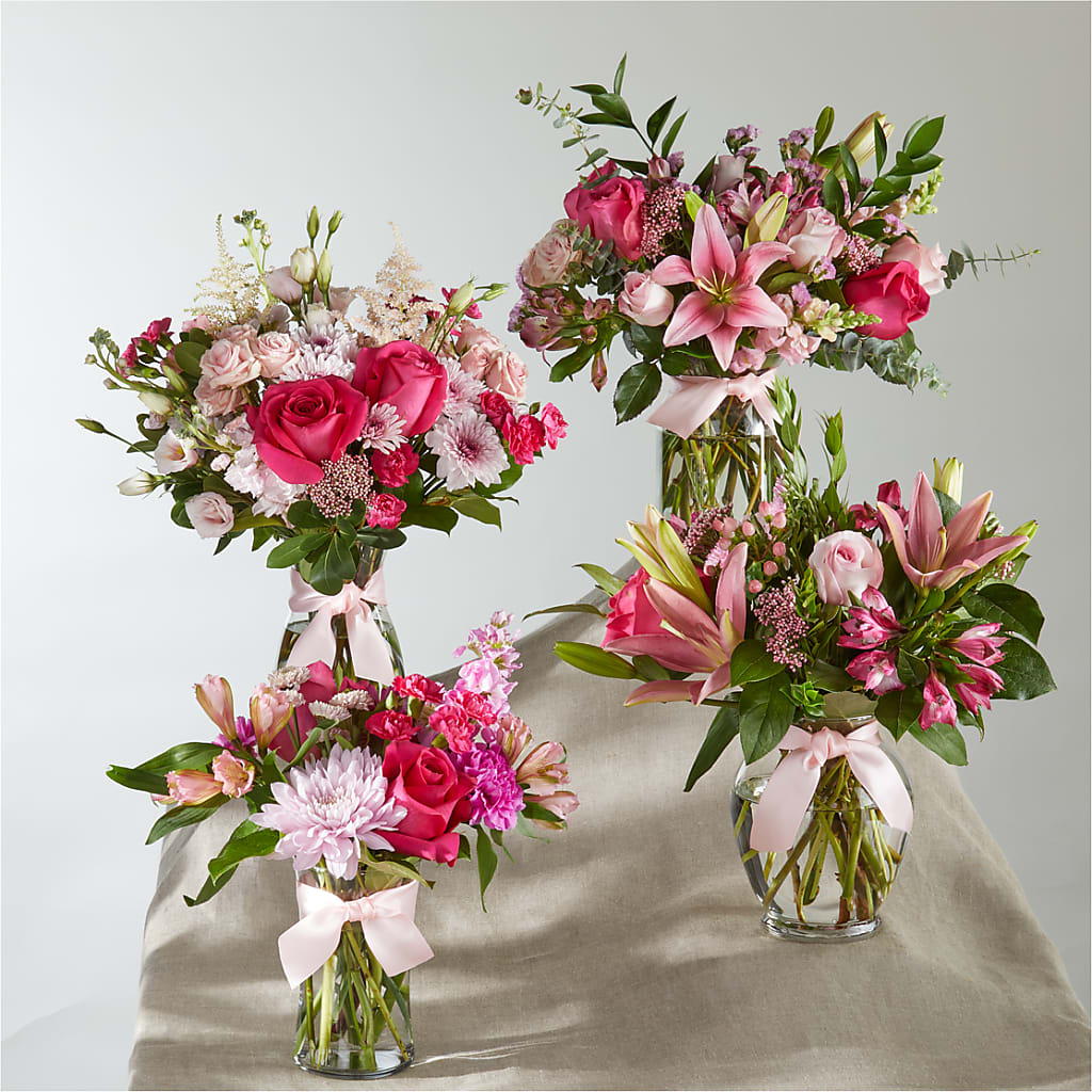 Pink Ribbon - A Florist Original – Colonial Nursery Garden Center, Ladysmith WI