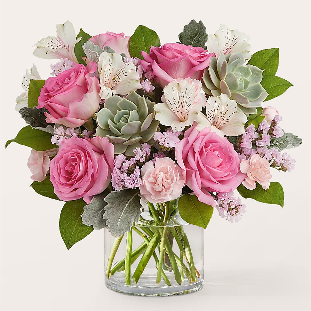 Dusty Rose Bouquet – Colonial Nursery Garden Center, Ladysmith WI