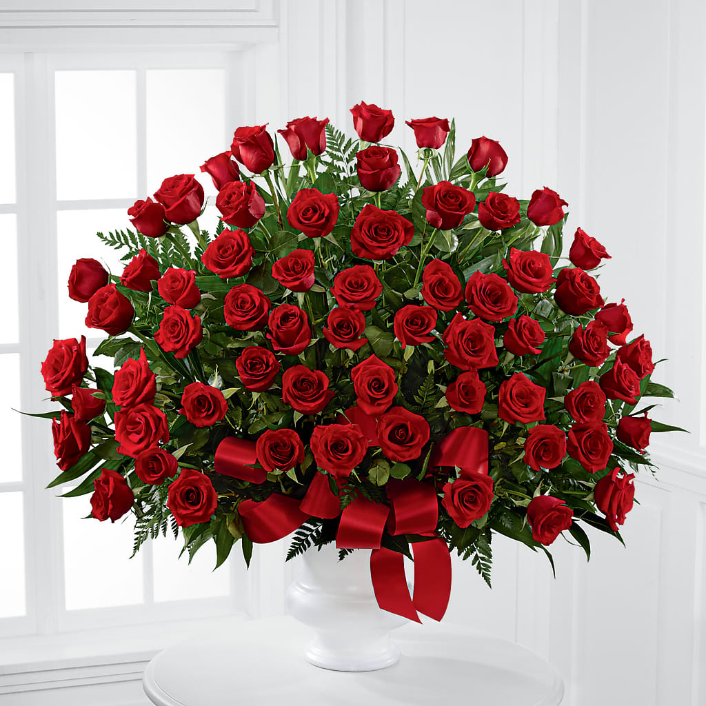 Blessed with Love Arrangement – Colonial Nursery Garden Center, Ladysmith WI