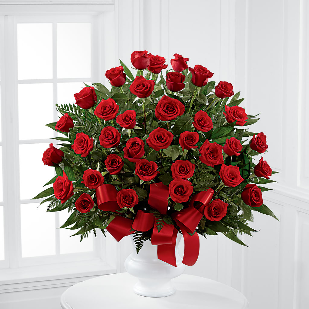 Blessed with Love Arrangement – Colonial Nursery Garden Center, Ladysmith WI