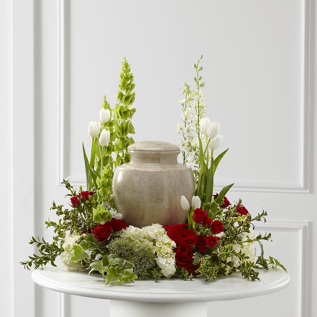 Tears of Comfort Arrangement – Colonial Nursery Garden Center, Ladysmith WI