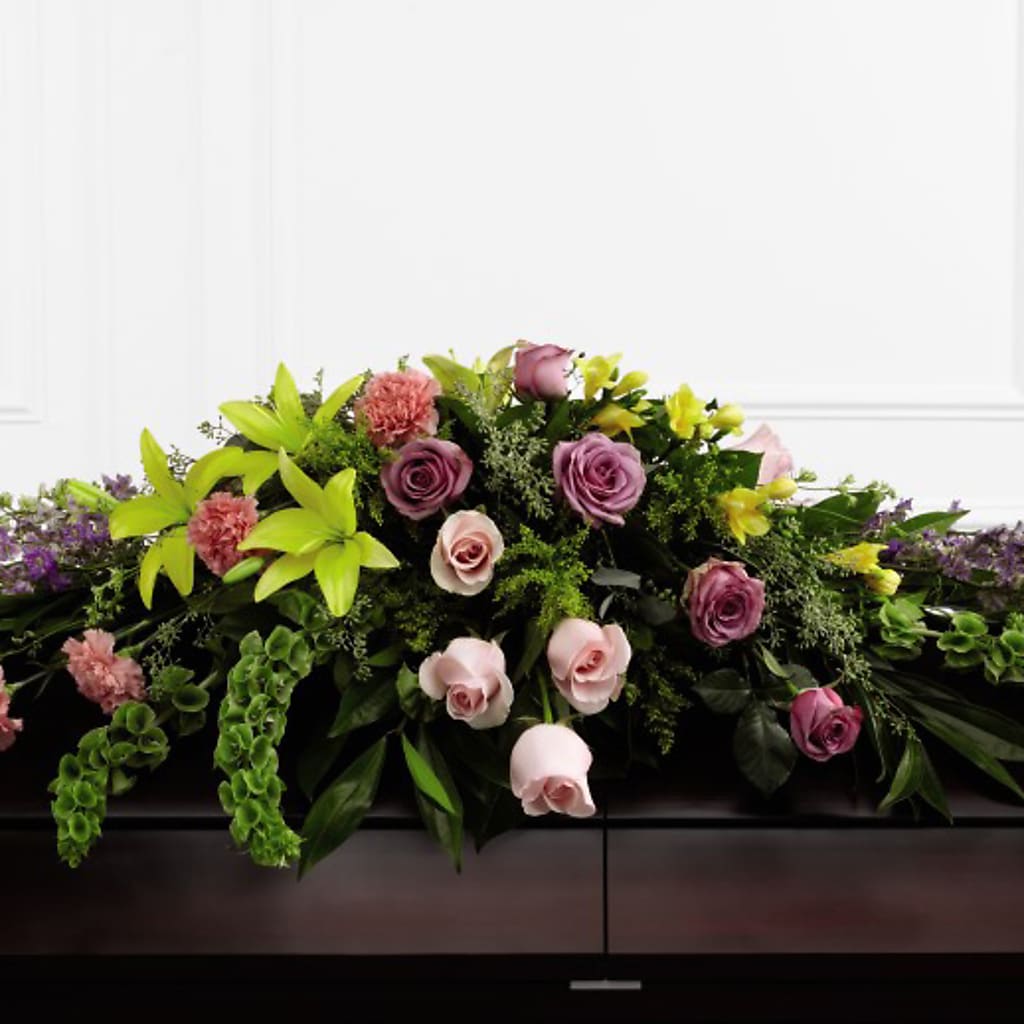 Forever Beloved Casket Spray – Colonial Nursery Garden Center, Ladysmith WI