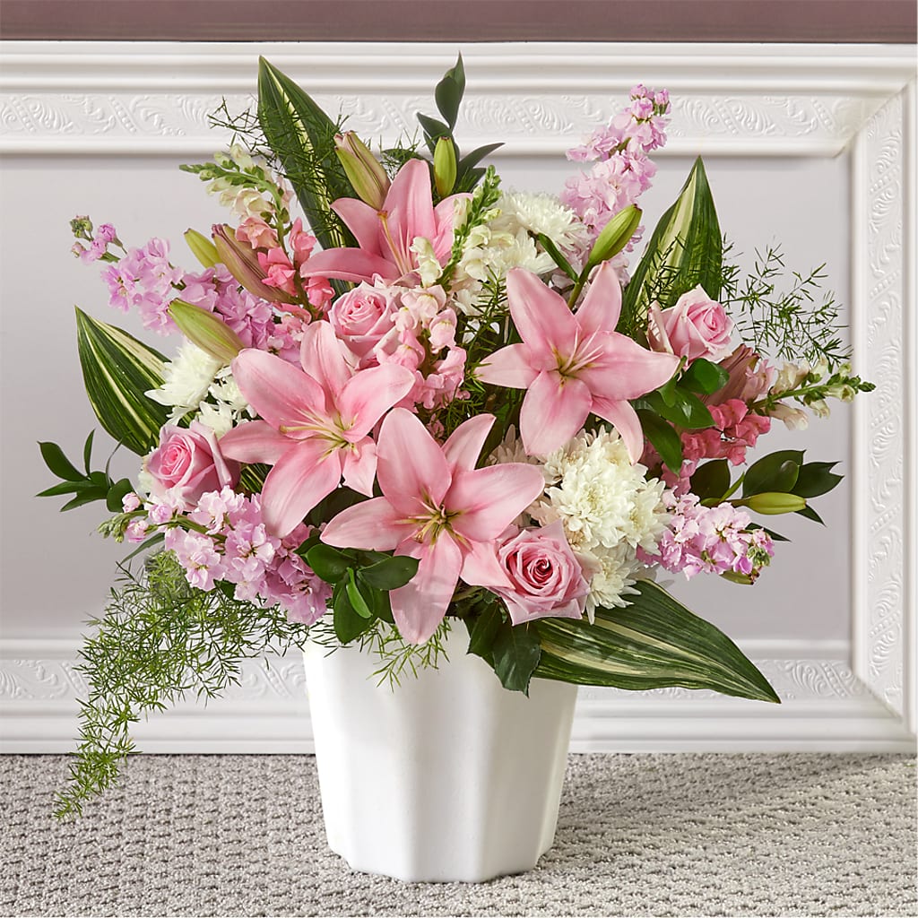 Simply Serene Floor Basket – Colonial Nursery Garden Center, Ladysmith WI