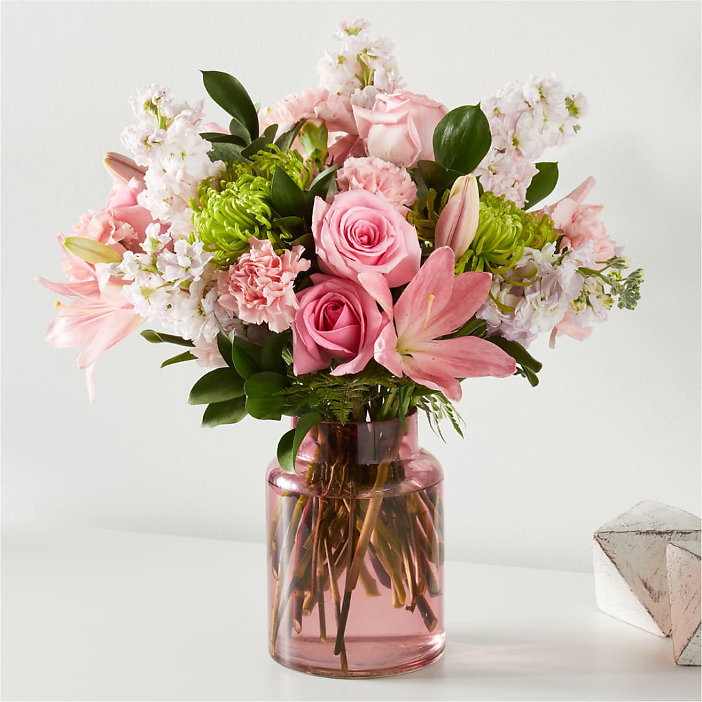 Pretty in Pink Bouquet – Colonial Nursery Garden Center, Ladysmith WI