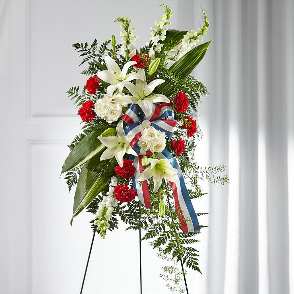 Stars of Life Standing Spray – Colonial Nursery Garden Center, Ladysmith WI