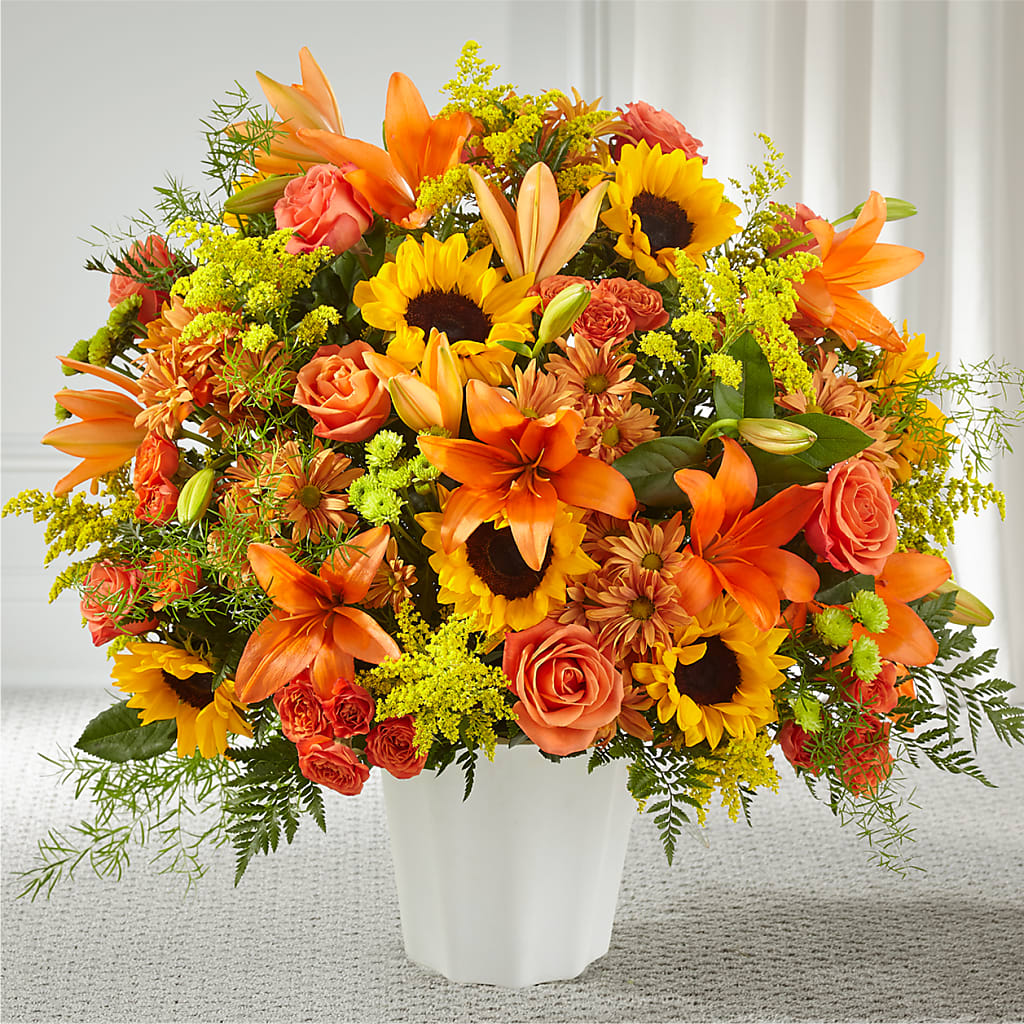 Harvest Thoughts Floor Basket – Colonial Nursery Garden Center, Ladysmith WI