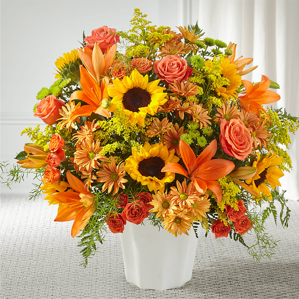 Harvest Thoughts Floor Basket – Colonial Nursery Garden Center, Ladysmith WI