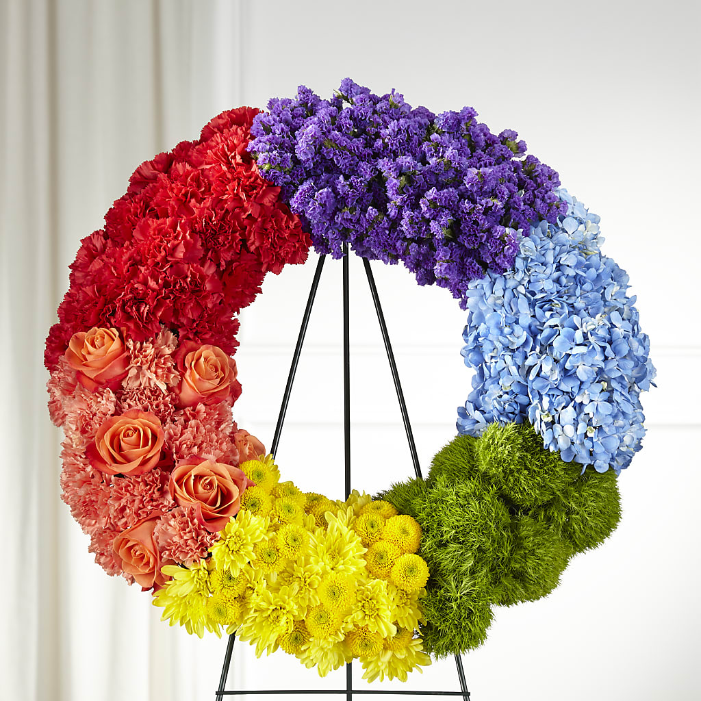 Circle of Love Wreath – Colonial Nursery Garden Center, Ladysmith WI