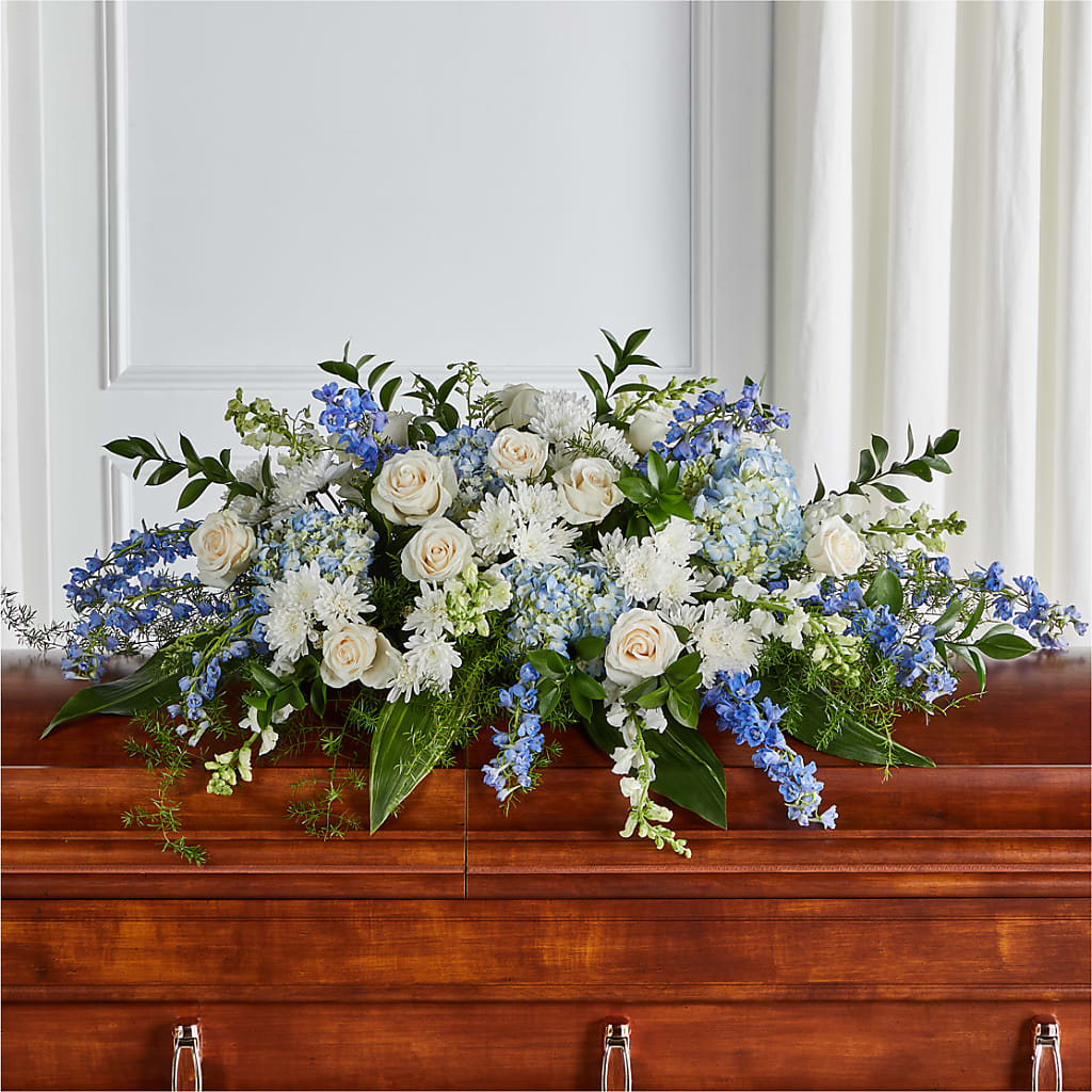 Timeless Essence Casket Spray – Colonial Nursery Garden Center, Ladysmith WI