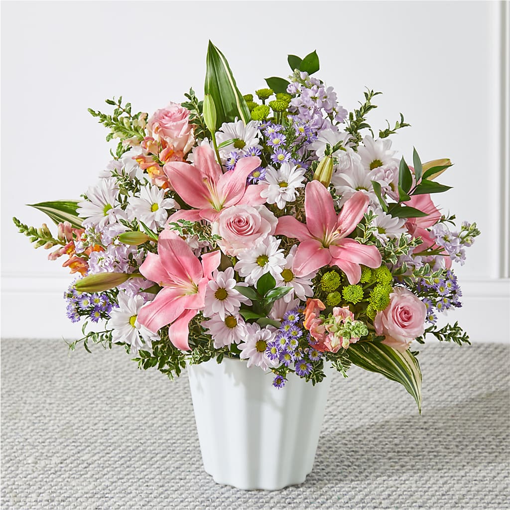 Abundant Compassion Floor Basket – Colonial Nursery Garden Center, Ladysmith WI