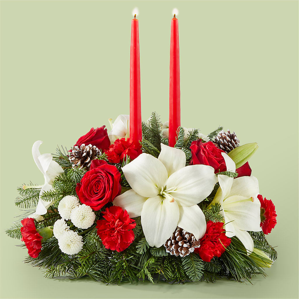 Seasonal Festivities Centerpiece – Colonial Nursery Garden Center, Ladysmith WI