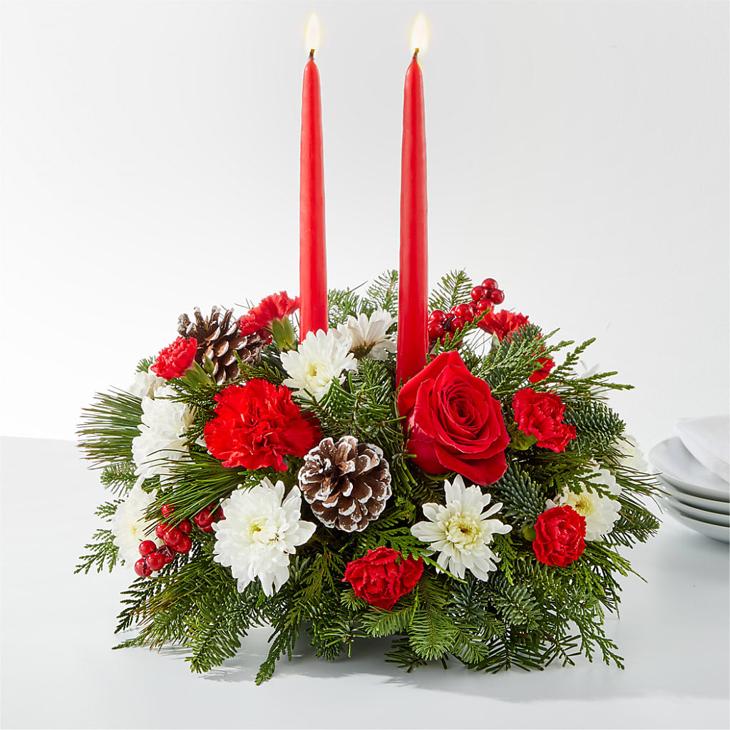 Holiday Soiree Centerpiece – Colonial Nursery Garden Center, Ladysmith WI