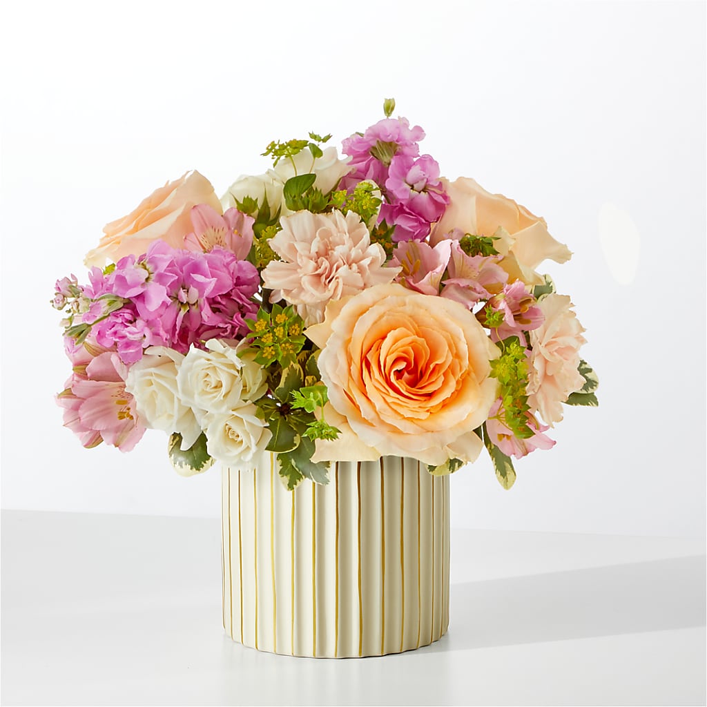 Paradise Bouquet with Ivory Vase – Colonial Nursery Garden Center, Ladysmith WI