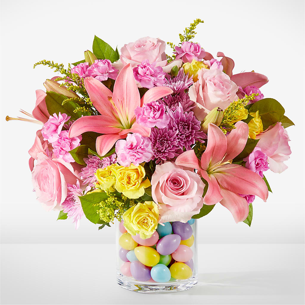 Easter Egg Hunt Bouquet – Colonial Nursery Garden Center, Ladysmith WI