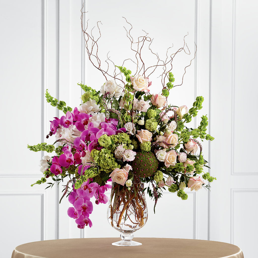 Soft Sophistication Arrangement – Colonial Nursery Garden Center, Ladysmith WI