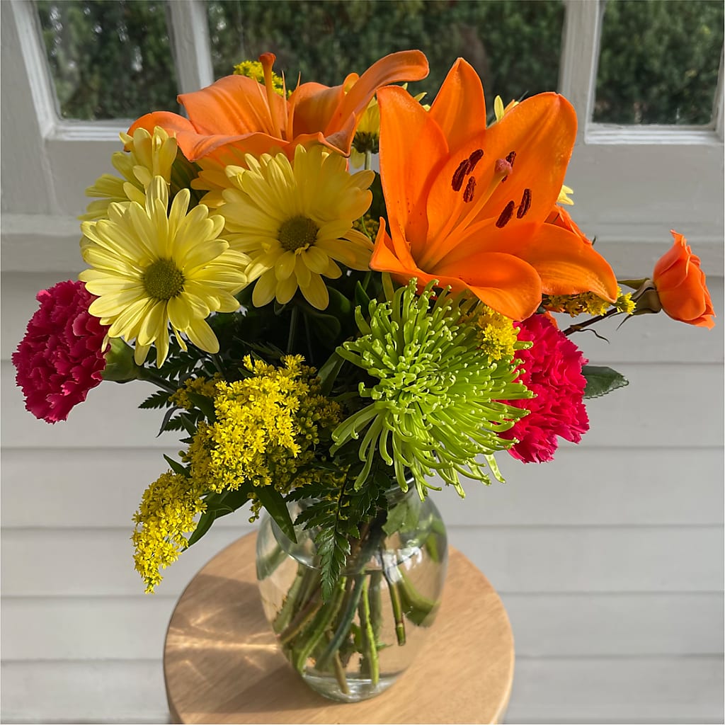 Bold & Bright – A Florist Original –  Colonial Nursery Garden Center, Ladysmith WI