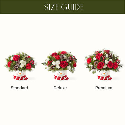 Jolly Snowman Bouquet –  Colonial Nursery Garden Center, Ladysmith WI