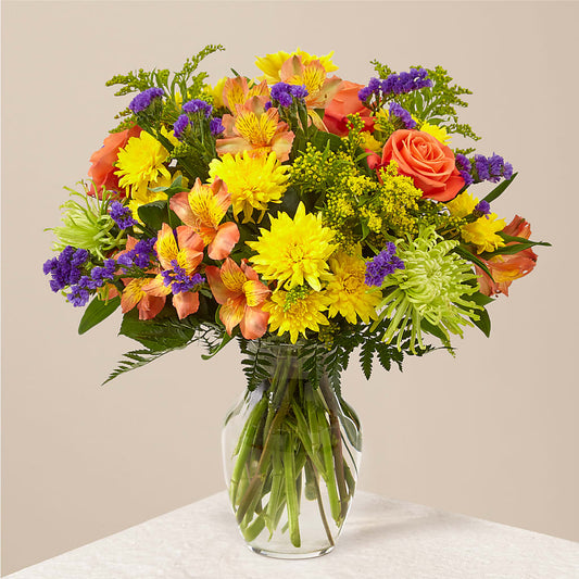 Marmalade Skies Bouquet –  Colonial Nursery Garden Center, Ladysmith WI