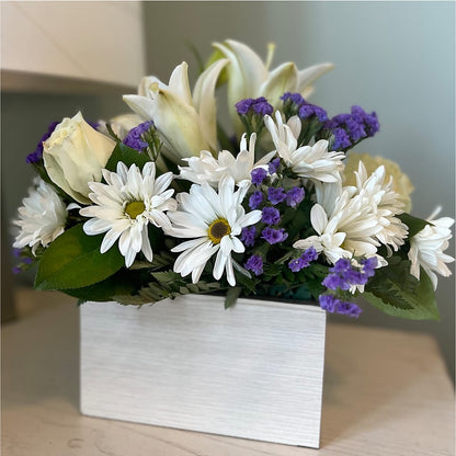 Beyond Blue Box Bouquet –  Colonial Nursery Garden Center, Ladysmith WI