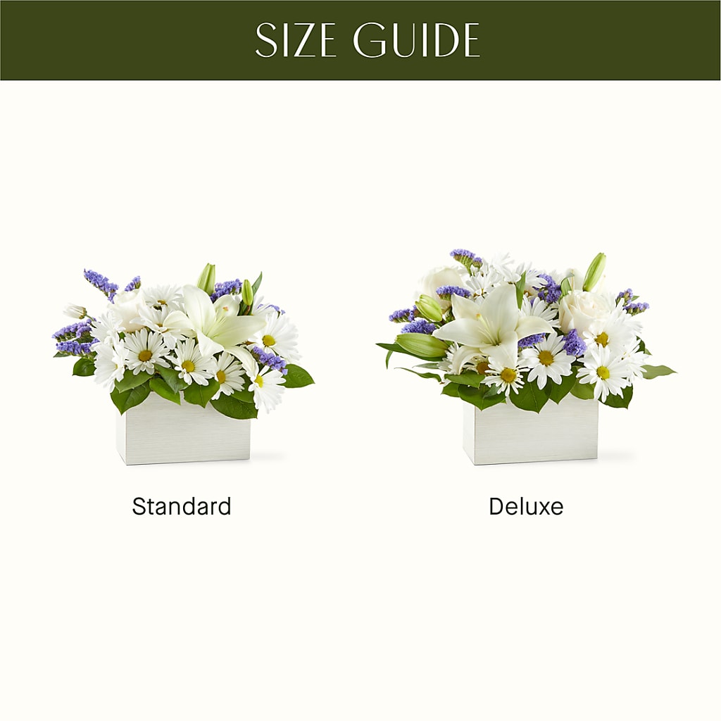 Beyond Blue Box Bouquet –  Colonial Nursery Garden Center, Ladysmith WI