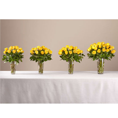 Long Stem Yellow Rose Bouquet –  Colonial Nursery Garden Center, Ladysmith WI