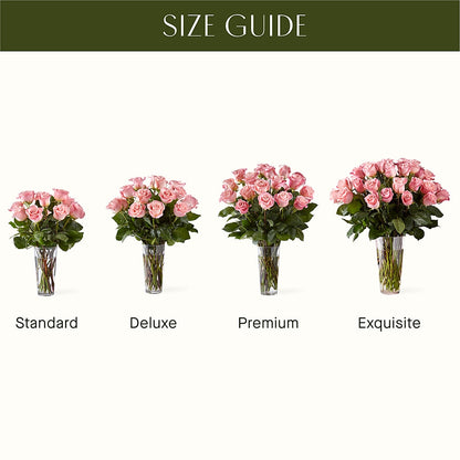 Long Stem Pink Rose Bouquet –  Colonial Nursery Garden Center, Ladysmith WI