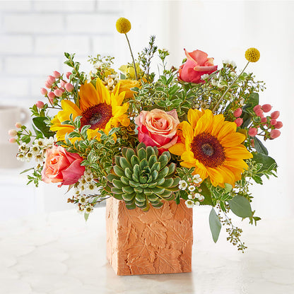 Sunflower Season Bouquet –  Colonial Nursery Garden Center, Ladysmith WI