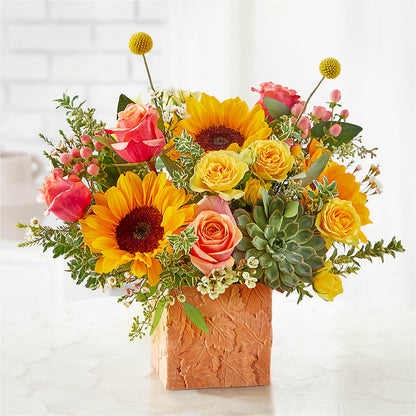 Sunflower Season Bouquet –  Colonial Nursery Garden Center, Ladysmith WI
