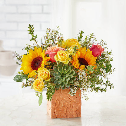 Sunflower Season Bouquet –  Colonial Nursery Garden Center, Ladysmith WI