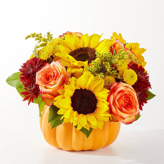 Golden Gourd Pumpkin Bouquet –  Colonial Nursery Garden Center, Ladysmith WI