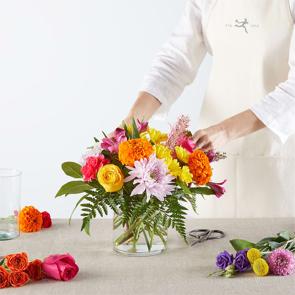 Feast of Color – A Florist Original –  Colonial Nursery Garden Center, Ladysmith WI