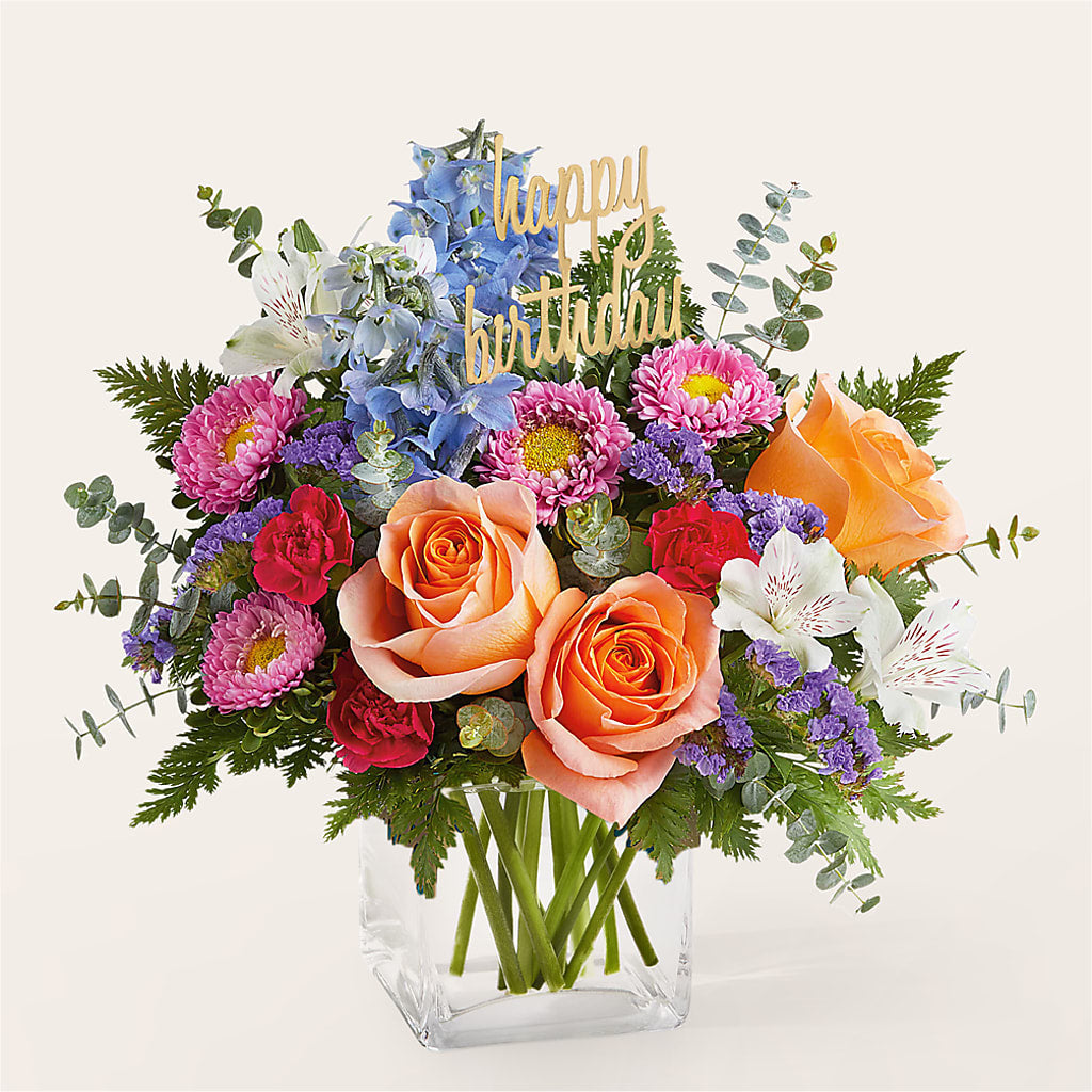 Birthday Bash Bouquet –  Colonial Nursery Garden Center, Ladysmith WI