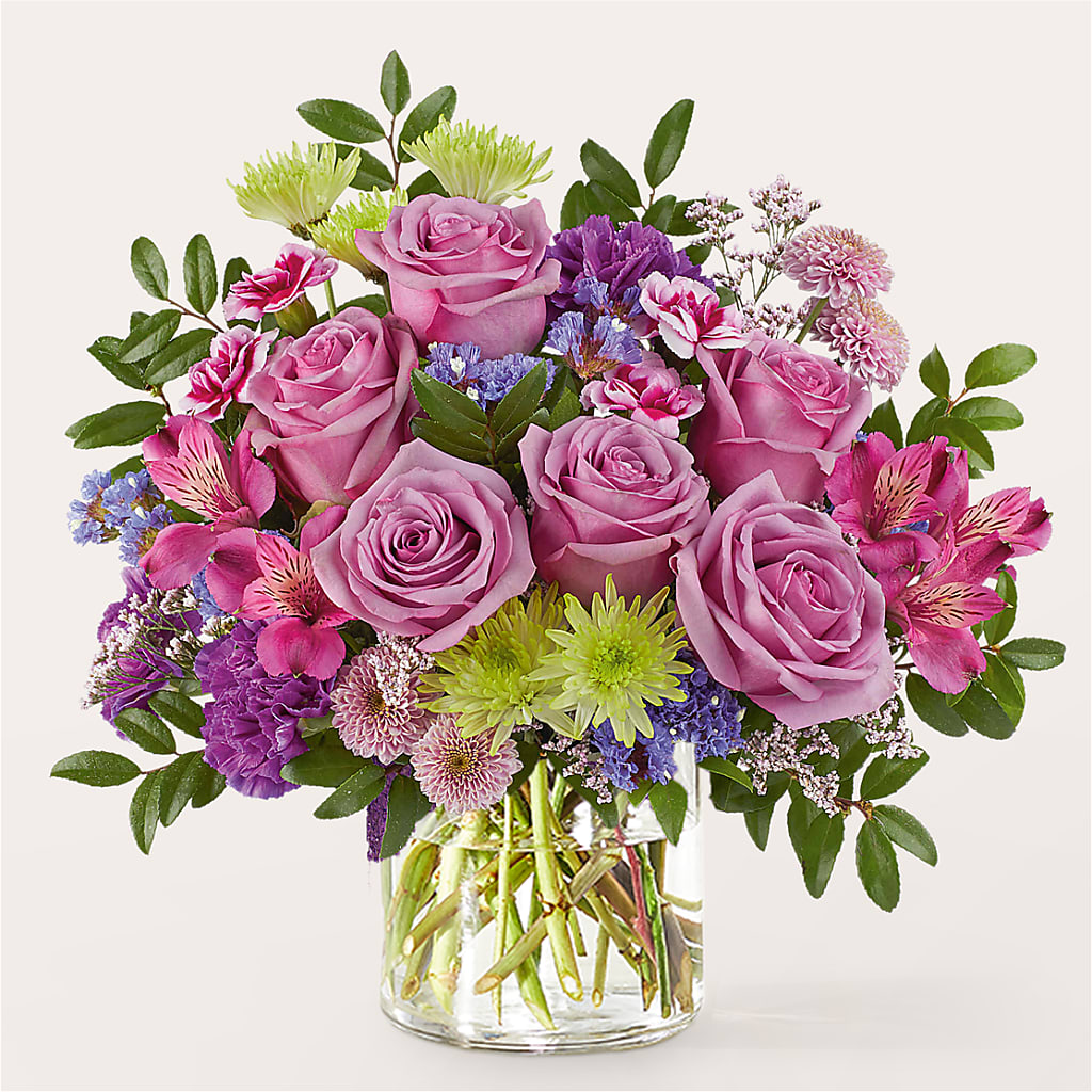 Glass Half Full Bouquet –  Colonial Nursery Garden Center, Ladysmith WI
