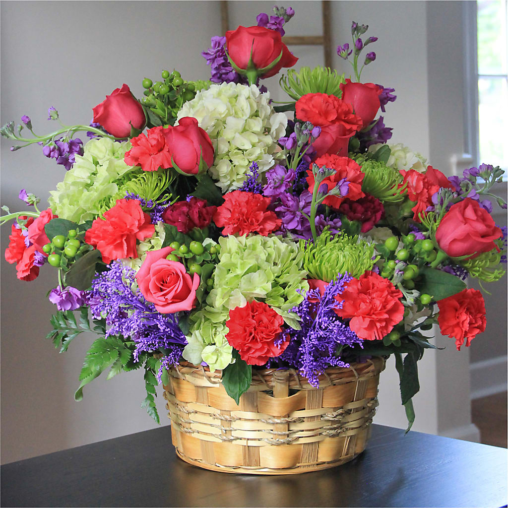 Warm Embrace Arrangement –  Colonial Nursery Garden Center, Ladysmith WI