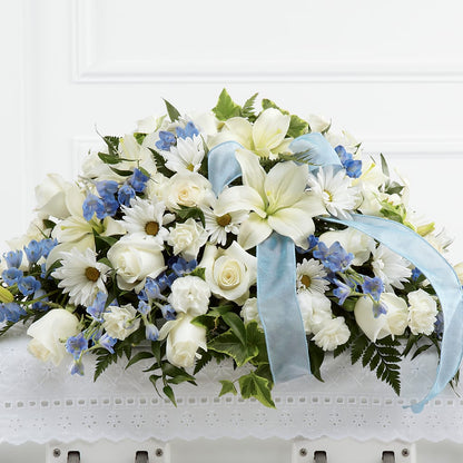 Tender Treasure Casket Spray –  Colonial Nursery Garden Center, Ladysmith WI