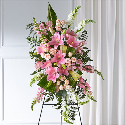 Elegant Embrace Standing Spray –  Colonial Nursery Garden Center, Ladysmith WI