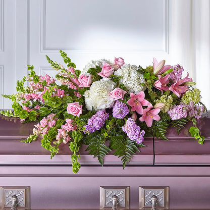 Life's Gratitude Casket Spray –  Colonial Nursery Garden Center, Ladysmith WI