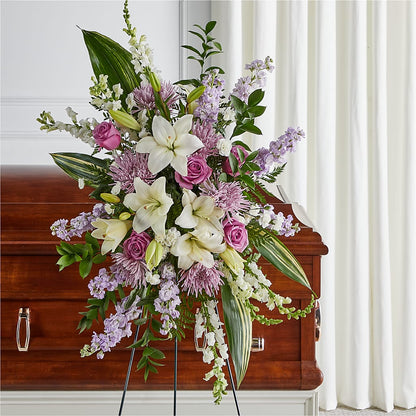 Grateful Hearts Standing Spray –  Colonial Nursery Garden Center, Ladysmith WI