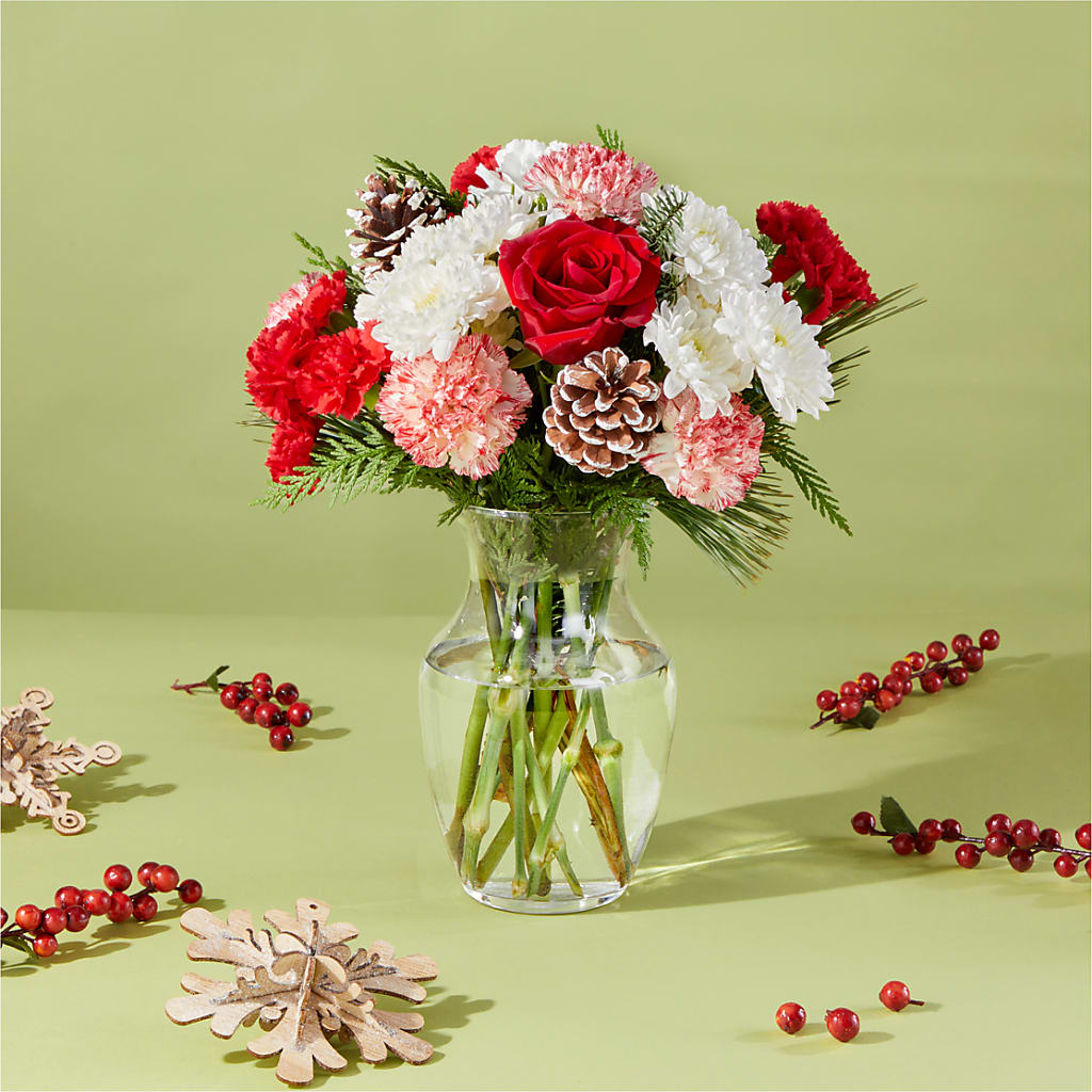 Candy Cane Lane Bouquet –  Colonial Nursery Garden Center, Ladysmith WI