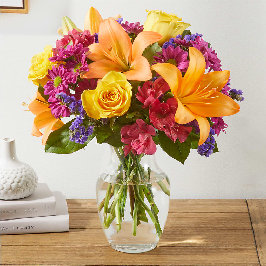 Colorful Visions Bouquet –  Colonial Nursery Garden Center, Ladysmith WI