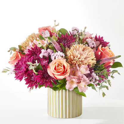Berry Cobbler Bouquet with Ivory Vase –  Colonial Nursery Garden Center, Ladysmith WI