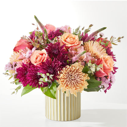 Berry Cobbler Bouquet with Ivory Vase –  Colonial Nursery Garden Center, Ladysmith WI