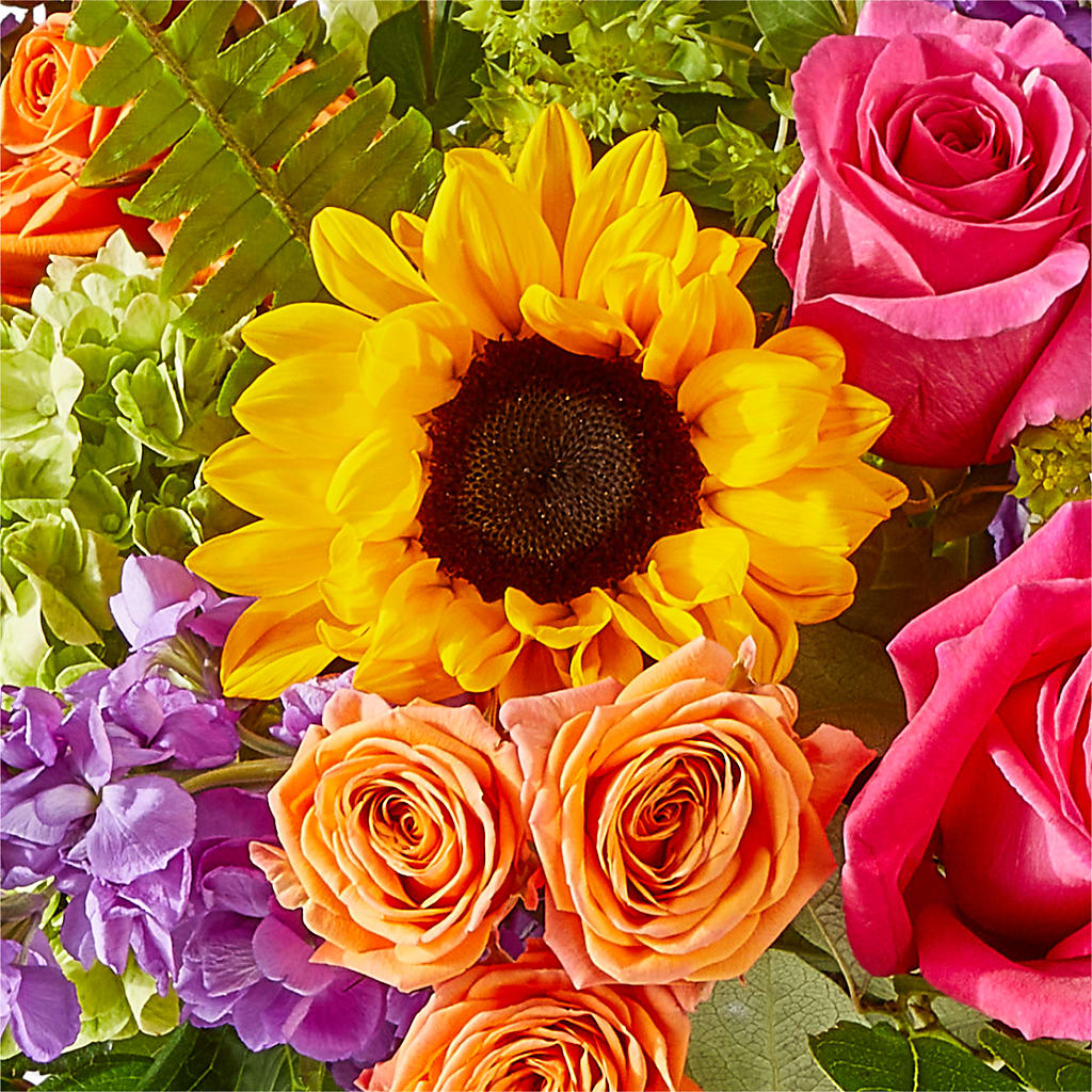 Vibrant Greetings Bouquet –  Colonial Nursery Garden Center, Ladysmith WI
