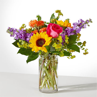 Vibrant Greetings Bouquet –  Colonial Nursery Garden Center, Ladysmith WI