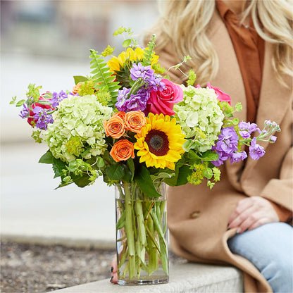 Vibrant Greetings Bouquet –  Colonial Nursery Garden Center, Ladysmith WI