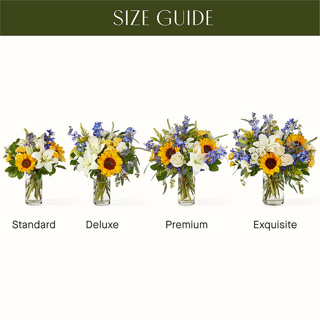 Wonderfully Sunny Bouquet –  Colonial Nursery Garden Center, Ladysmith WI