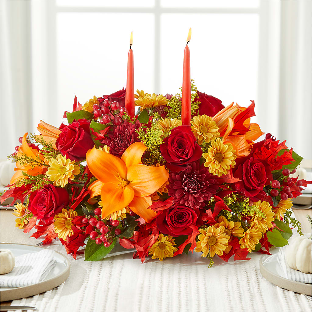 Autumn's Embrace Centerpiece –  Colonial Nursery Garden Center, Ladysmith WI