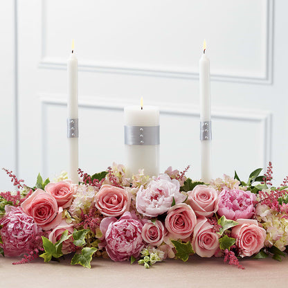 Worldwide Romance Unity Candle Arrangement –  Colonial Nursery Garden Center, Ladysmith WI